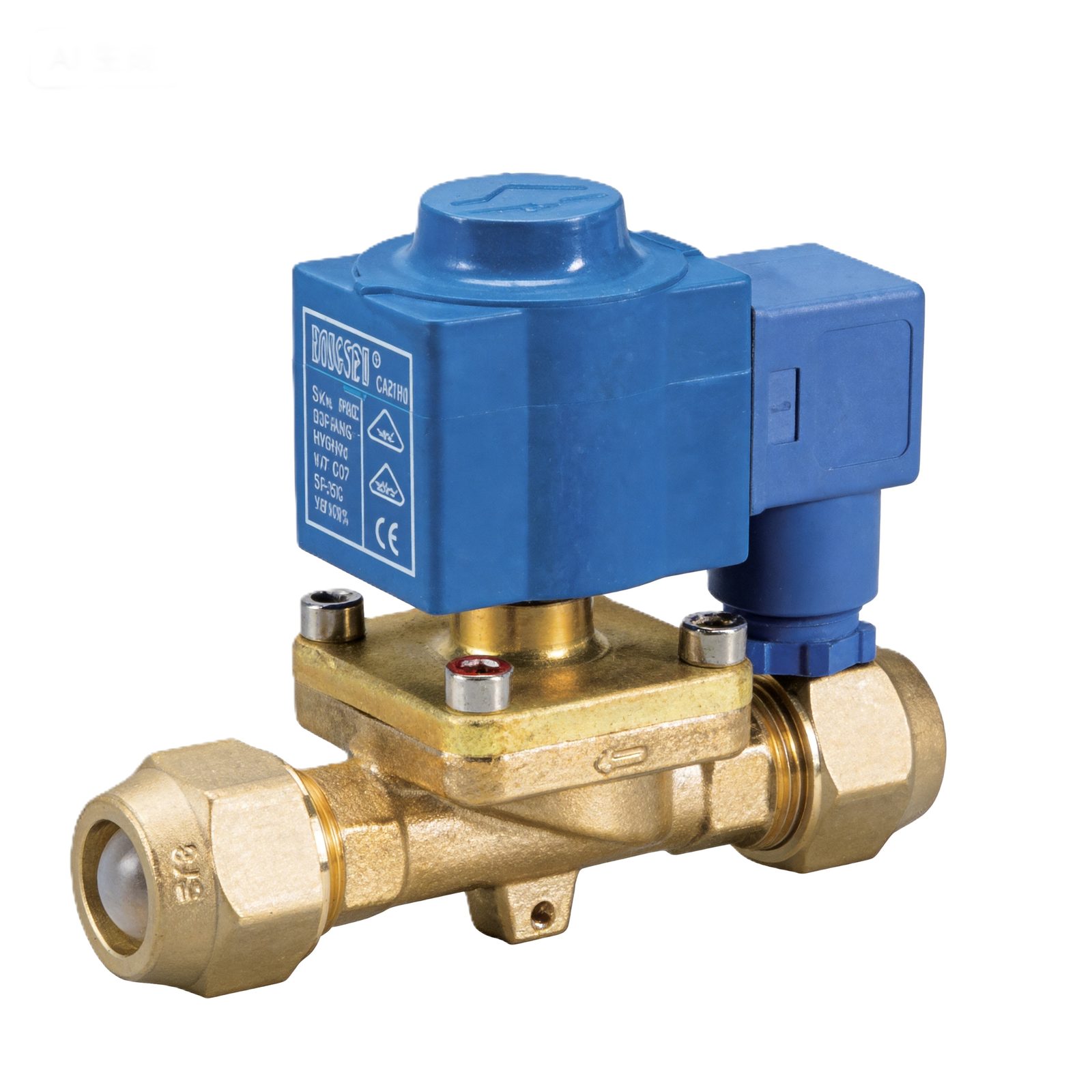 8W Low Power Direct-Acting Solenoid Valve — Diaphragm, NC (10 Series)