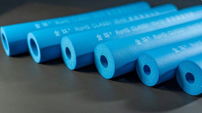 High-Density B1 Rubber Foam Insulation Tube view 2