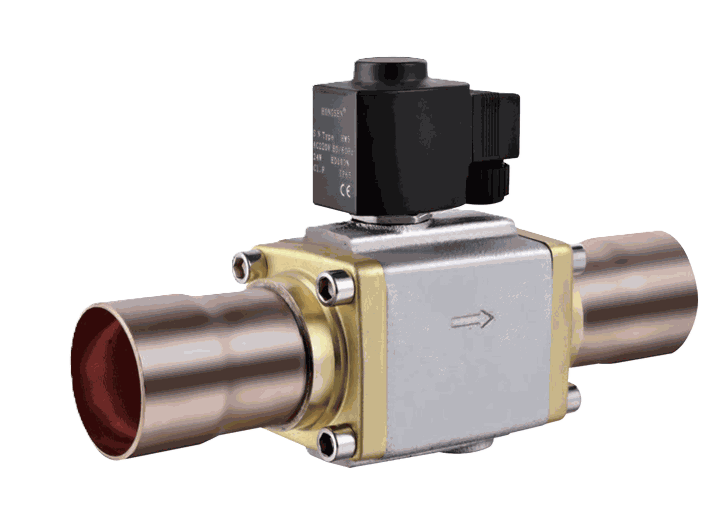 High Flow Solenoid Valve — Piston, NC, Flanged ODF (HVP Series)