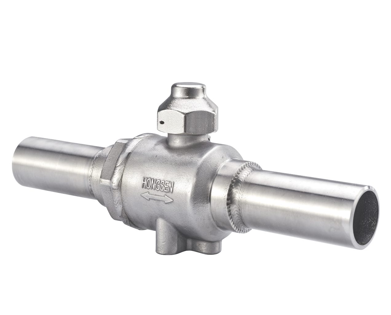 CO₂ Ball Valve — Full Bore, Brazed ODF, 120 bar (QF-CO2 Series)